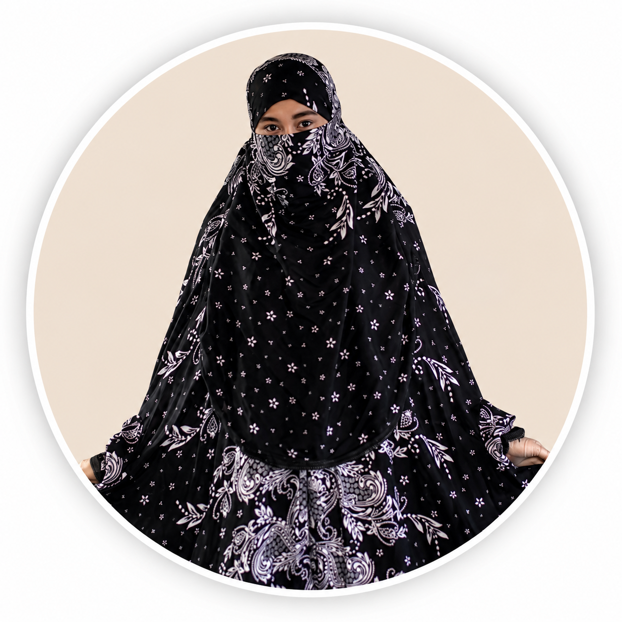 Khimar Plazo Set